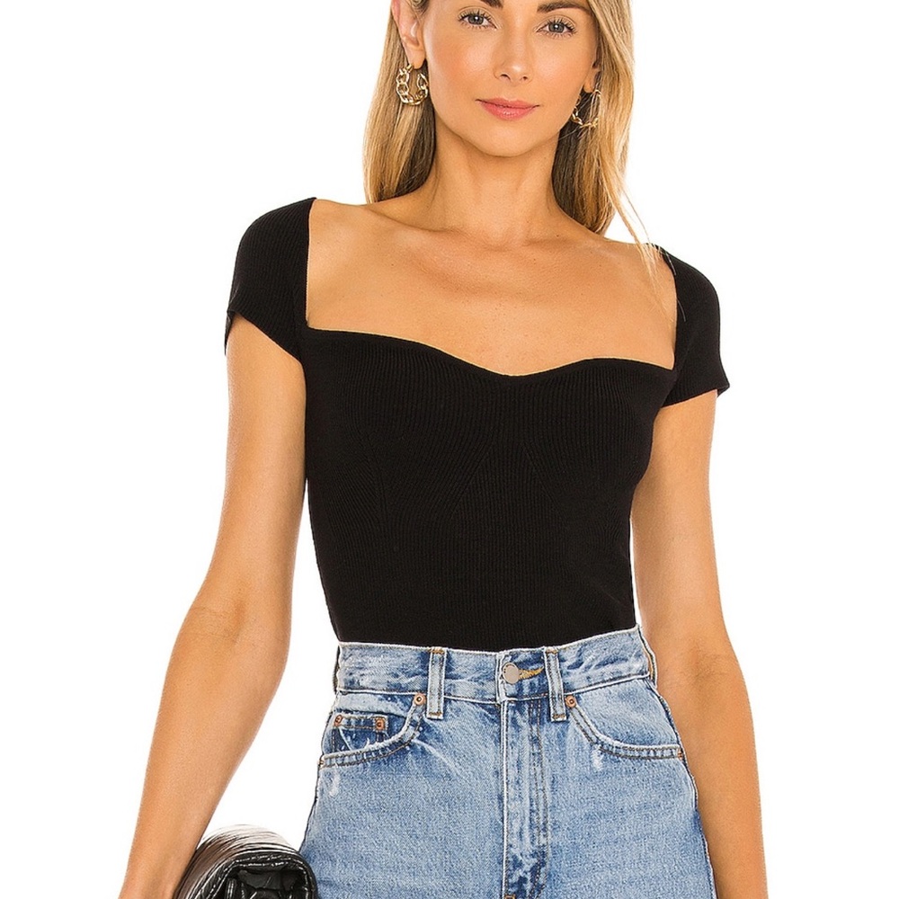 Revolve Superdown Rachelle Knit Top